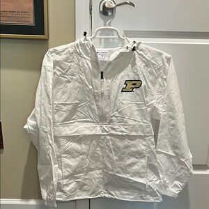 Champion White Windbreaker Jacket